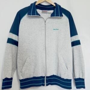 MACGREGOR Mens Vintage Full ZIp Embroidered Jacket Size M Medium